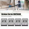 4PCS Vacuum Cleaner Strainer Filter Element Kit for Shark ZU560