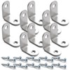 Pstyle. PST-030 L-Shaped Hardware Shelf Brackets Angle Stays Set of