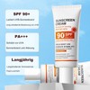 Soleneva Sonnencreme Gesicht LSF 90 Feuchtigkeitsspendende Gesichtssonnencreme mit SPF 90,