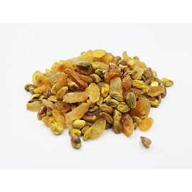 Smarty Stop Pistachio Healthy Snacks Collections (No Shell Roasted Pistachio & Golden Raisins Mix, 5 Pound (Pack of 1))