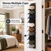 Baseball Cap Organizer for Closet & Door Storage – Space-Saving