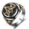 Masonic Ring for Men, Tree of Life Masonic Freemason Ring,
