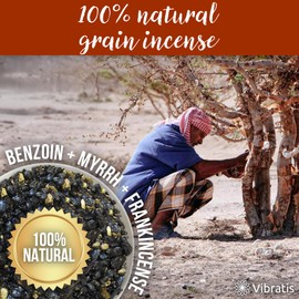 Premium Pontifical Incense 250g - Pure Grain Resin for Spiritual Awakening - Perfect for Cathedrals, Monasteries, and Personal Use Granules for Church and Spirituality