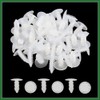 Motoforti 50 Pcs Car Door Rivets Bumper Trim Panel Retainer