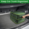 2 Layer Golf Trunk Organizer, Waterproof Car Golf Locker with