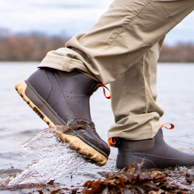 Grundens Mens Deviation 6" Ankle Boot|Durable, Waterproof, Anchor, M 8