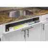 Hardware Resources White 11" Kitchen Sink Cabinet Front Tip Tilt