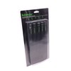 Hilmor Precision Screwdriver Set with Storage Pouch, Black & Green,