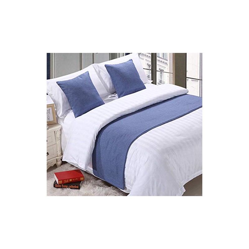 Mengersi - Funda protectora para cama sólida para recámara, hotel,