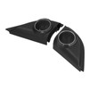2pcs Car Door Tweeter Speaker Cover Trim Loudspeaker Decor Replacement