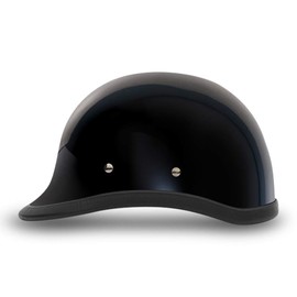 Daytona Helmets Hawk Headgear for Men - Novelty Half Helmet with Breathable Liner - Retro Skull Cap Helmet with Head Wrap