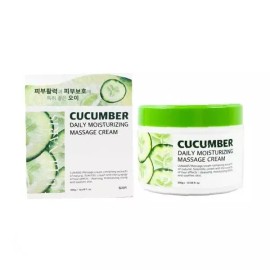 8809085451743 오이 수분 마사지 크림 300g 페이셜 보습 진정 데일리 스킨케어 얼굴 각질 Cucumber Moisture Massage Cream 300g Facial Hydration Soothing Daily Skincare Exfoliation