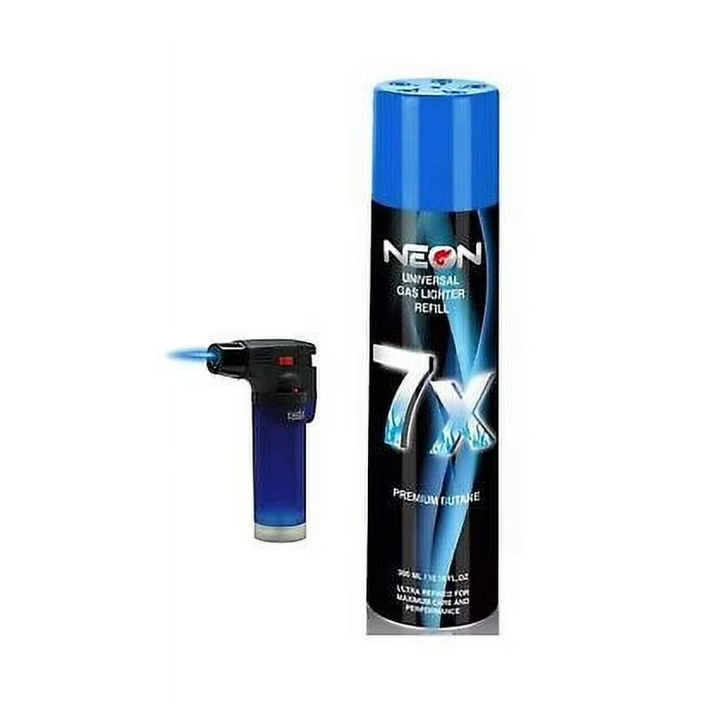 NEON 3 Can Neon 7X Refined Butane Lighter Gas Fuel