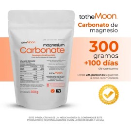Carbonato De Magnesio Polvo Natural 900g Velbeth Sabor Sin Sabor