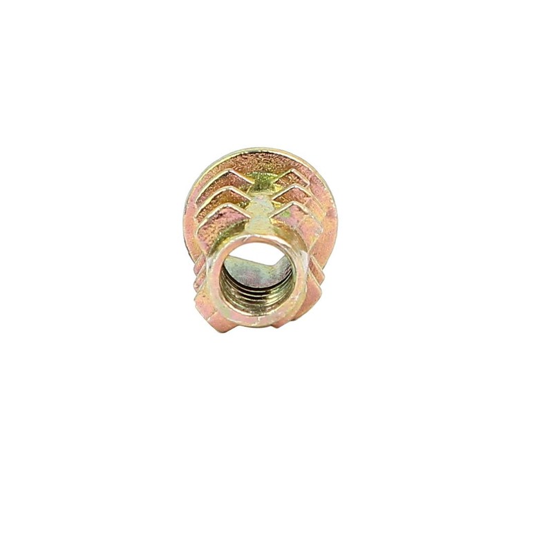 uxcell a16103100ux0953 M4x9.5 mm Interface Hex Socket Threaded Insert Nuts