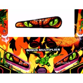 DEVILS DARE Pinball Flipper Armour 3 piece