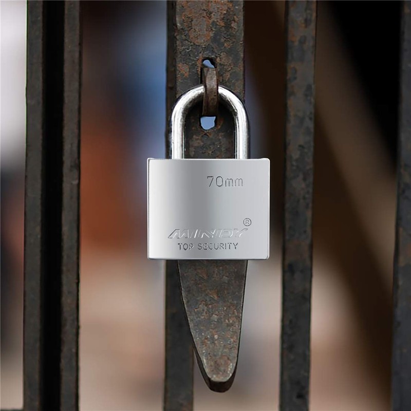 70mm Heavy Duty Lock Warehouse Waterproof Keyed Padlock High Security