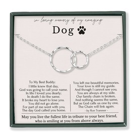 HOPE LOVE SHINE Dog Memorial Gifts for Loss of Dog - Remembrance of Bestfriend - Dog Sympathy Gift - Sentimental Bereavement Keepsake for Loss of Pet - In Loving Memory of Dog Passing Away