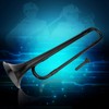 B Flat Plastic Bugle Cavalry Trumpet with Mouthpiece for Children