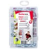 fischer Professional DuoPower Box with Hooks, Dowel Box with 70
