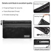 Fireproof Money Bag Two Pockets Two Zippers, Fireproof Safe Bag