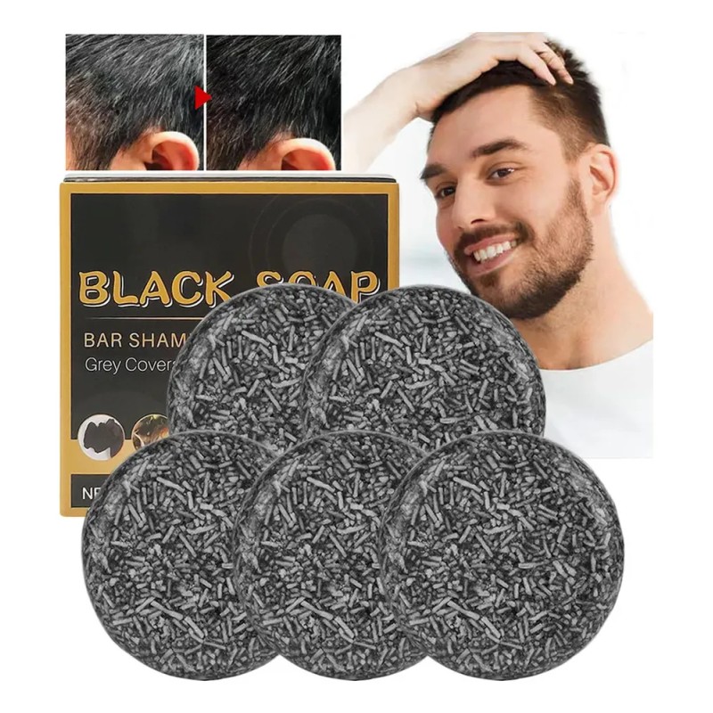 Champú Oscuro Para Cuero Cabelludo Limpio, 5 Unidades, Cober