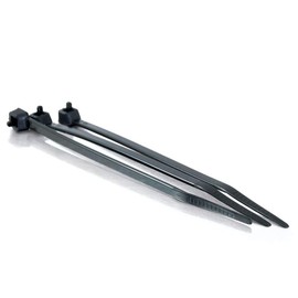 C2G 43036 4 Inch Cable Tie Multipack (100 Pack) TAA Compliant, Black