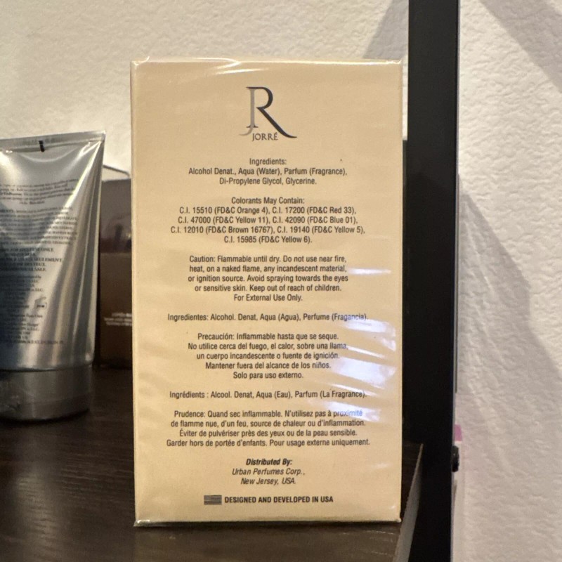 Jorre Aqua No. 10 for Men Cologne 3.4 Oz Edp