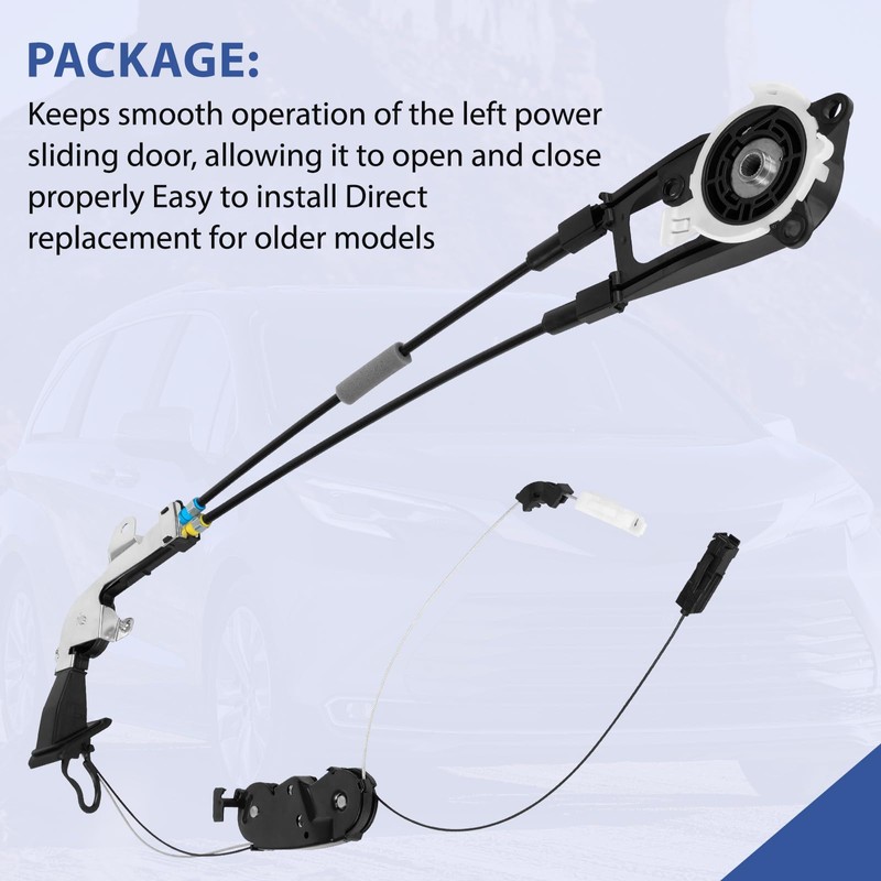 85016-08011 Left Sliding Door Cable Compatible with Toyota Sienna LE