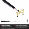 Collapsar Retractable Billiards Pool Cue Stick Bridge with Removable Metal