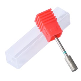 Mikinona Ceramic Stone Burr Nail Drill Bits for Professional Manicure Electric Nail Accessory Random Color Durable Resistant Easy Dead Skin Removal Random Color