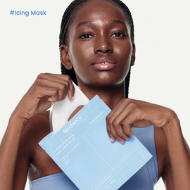 BIODANCE Hydro Cera‑nol Real Deep Overnight Hydrogel Face Mask – Intensive Hydration & Soothing Care for Sensitive, Redness‑Prone Skin – Quick-Soothing, Ceramide & Panthenol-Infused – 1.19 oz (34 g) × 4 Sheets