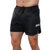 Burlebo Men's Running Shorts with Built-in Liner Black