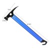 iwobi Multifunctional High Carbon Steel Camping Wooden Hammer for Pegs