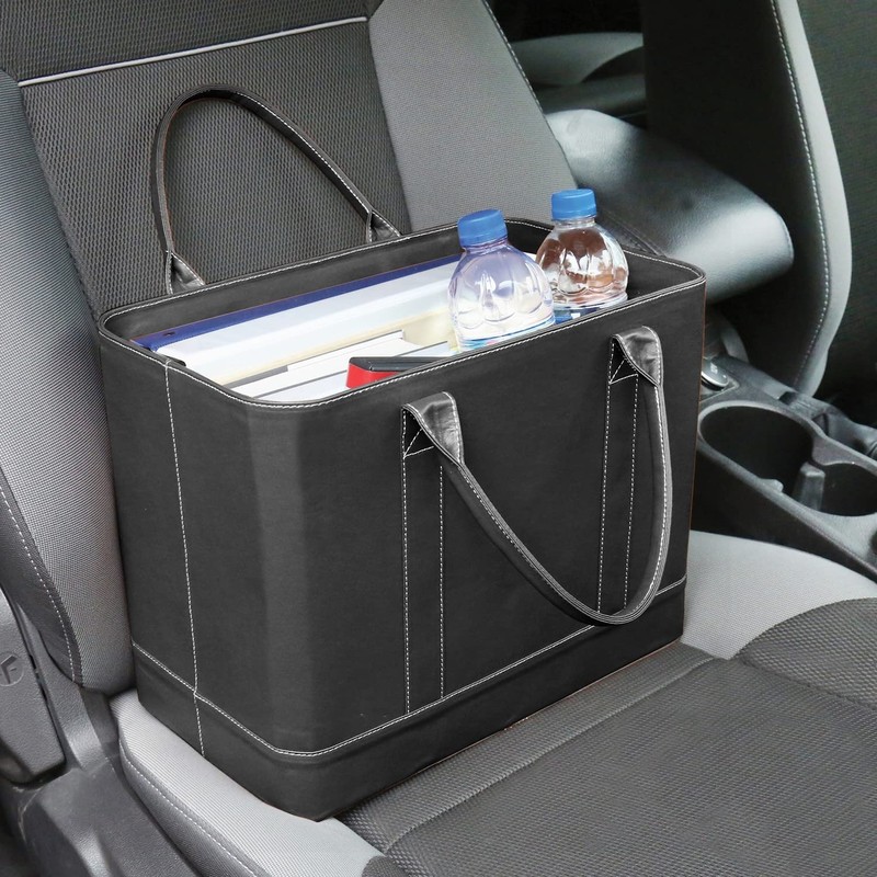 HOME DISTRICT Chic File Organizer Tote - Important Document Organizer