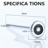 10 Pack 9" Stem Steel Commercial Grade Garage Door Rollers