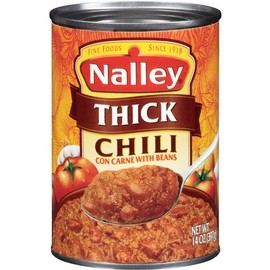 Nalley Thick Chili Con Carne with Beans, 14-Ounce Cans (Pack of 8)