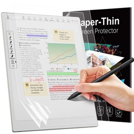 MoKo 2 Pack Paper Screen Protector Compatible with Remarkable Paper Pro 2024, Anti-Glare Matte Film Fits Remarkable Paper Pro 11.8", PET Eye Protection for Drawing, Note-Taking Like on Paper, Matte