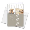 NEUSER PAPIER 1 Piece – XXL Greeting Card Baby for