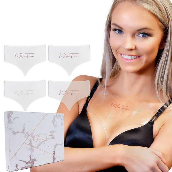 Klara Faire Chest wrinkle pads 4 pack | Decollete anti