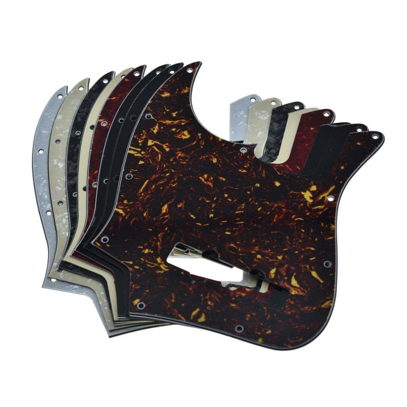 KAISH Lefty 4 String Left Handed Vintage Turtle Pickguard for