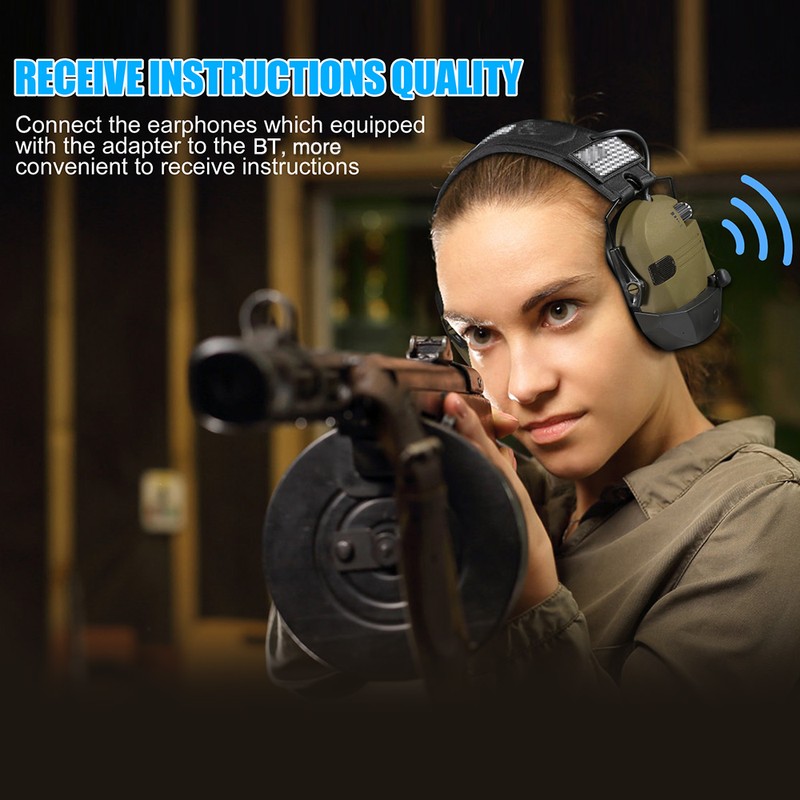 W1 BT Adapter Design for Walker's Series Earmuffs Convert Wire