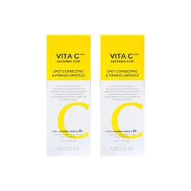 MISSHA Vita C Plus Blemish C Elasticity Ampoule 40ml x 2 / MISSHA 비타씨플러스 잡티씨 탄력 앰플 40ml 2개