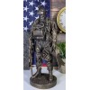 Large Military Navy Seal Statue 12.75"Tall Special Task Force Unit