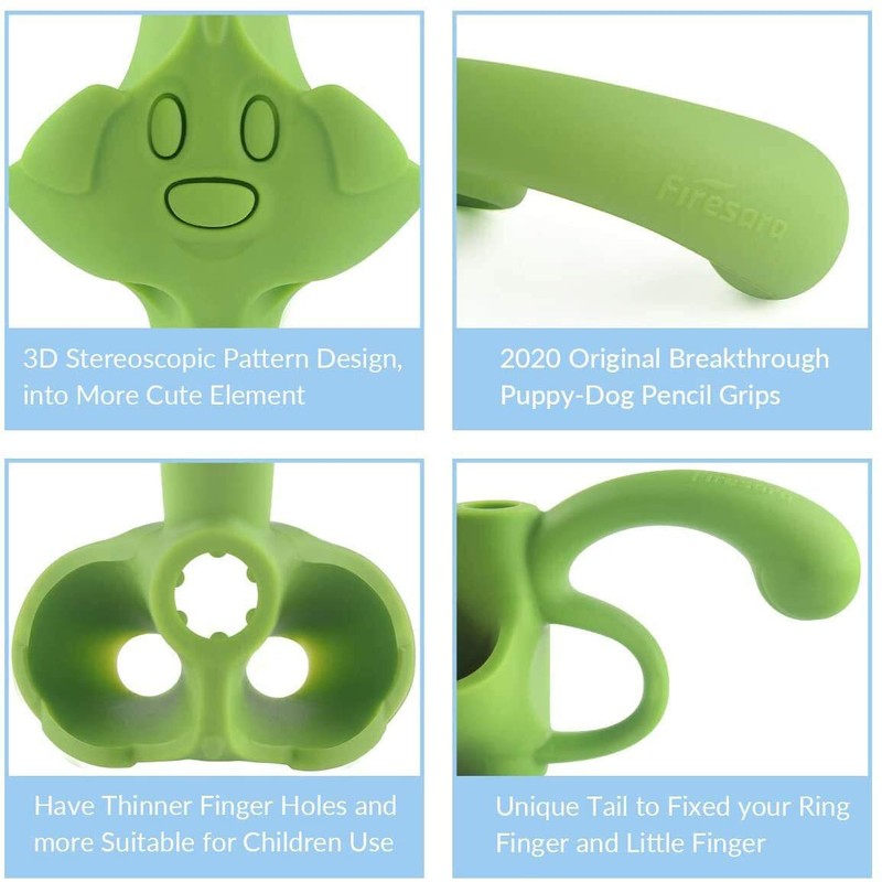 Pencil Grips, Firesara Original Pencil Gripper Puppy Design Posture Correction