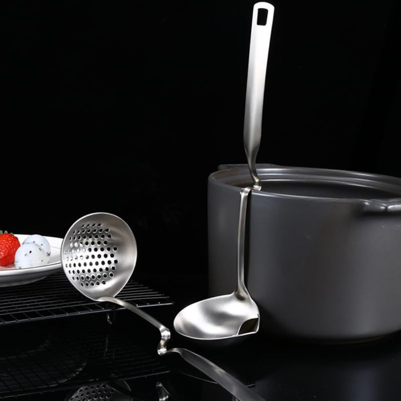 Unomor Grease Remover Cooking Tool Oil Filter Spoon 304 Stainless