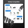 USB Splitter Cable 1 in 4 Out, 2 USB A