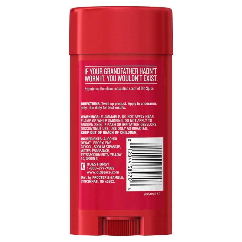 Old Spice Classic Deodorant for Men, 24hr Sweat & Odor