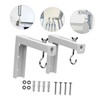 Gatuida 2pcs Projection Screen Ceiling Mounts Wall Mount Bracket for