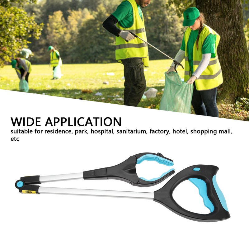 Foldable Reacher Grabber Tool 27.6in Grabbers for Elderly Lightweight Extra